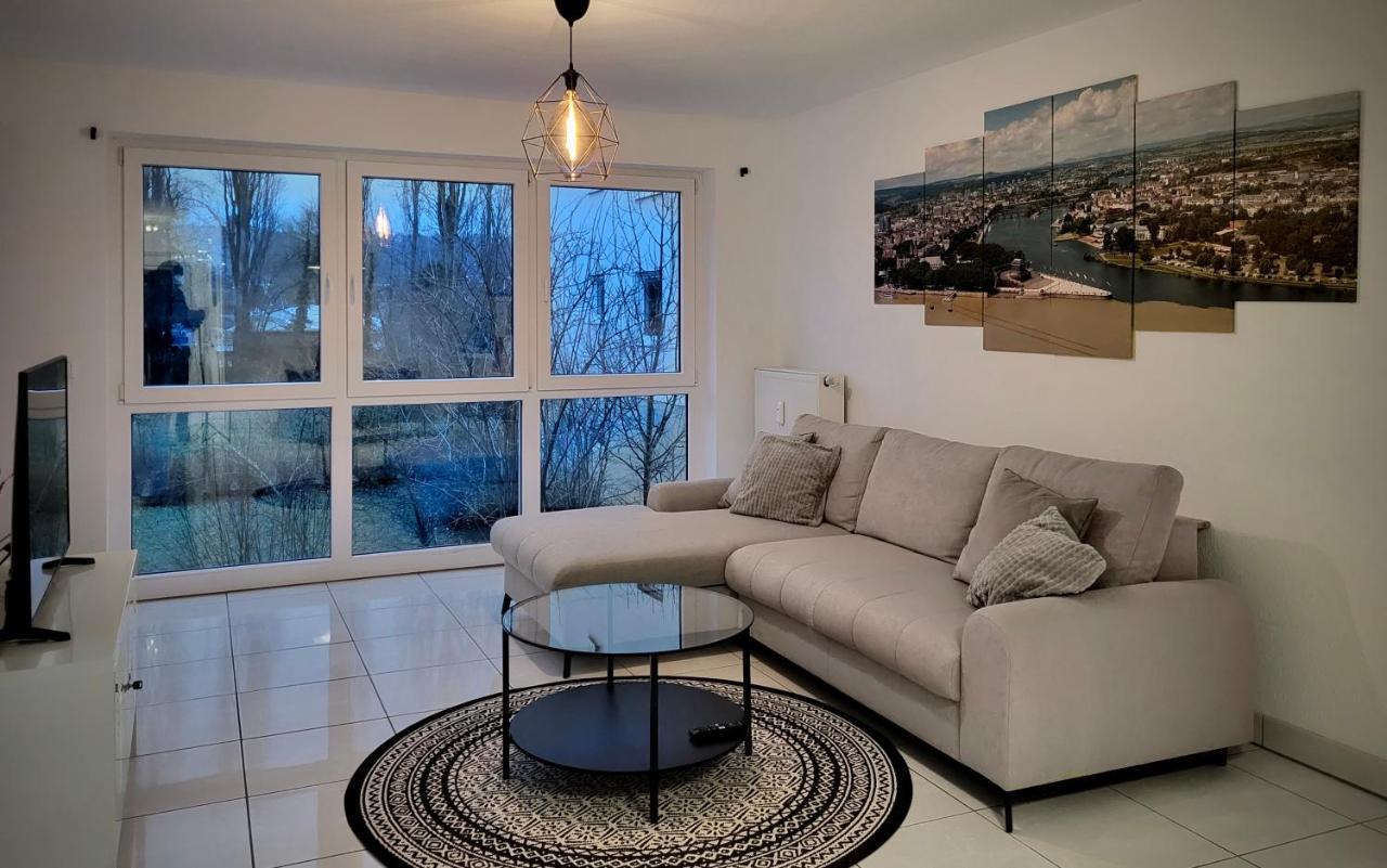 Schoene Und Ruhige Wohnung Direkt An Der Mosel Coblenza Exterior foto